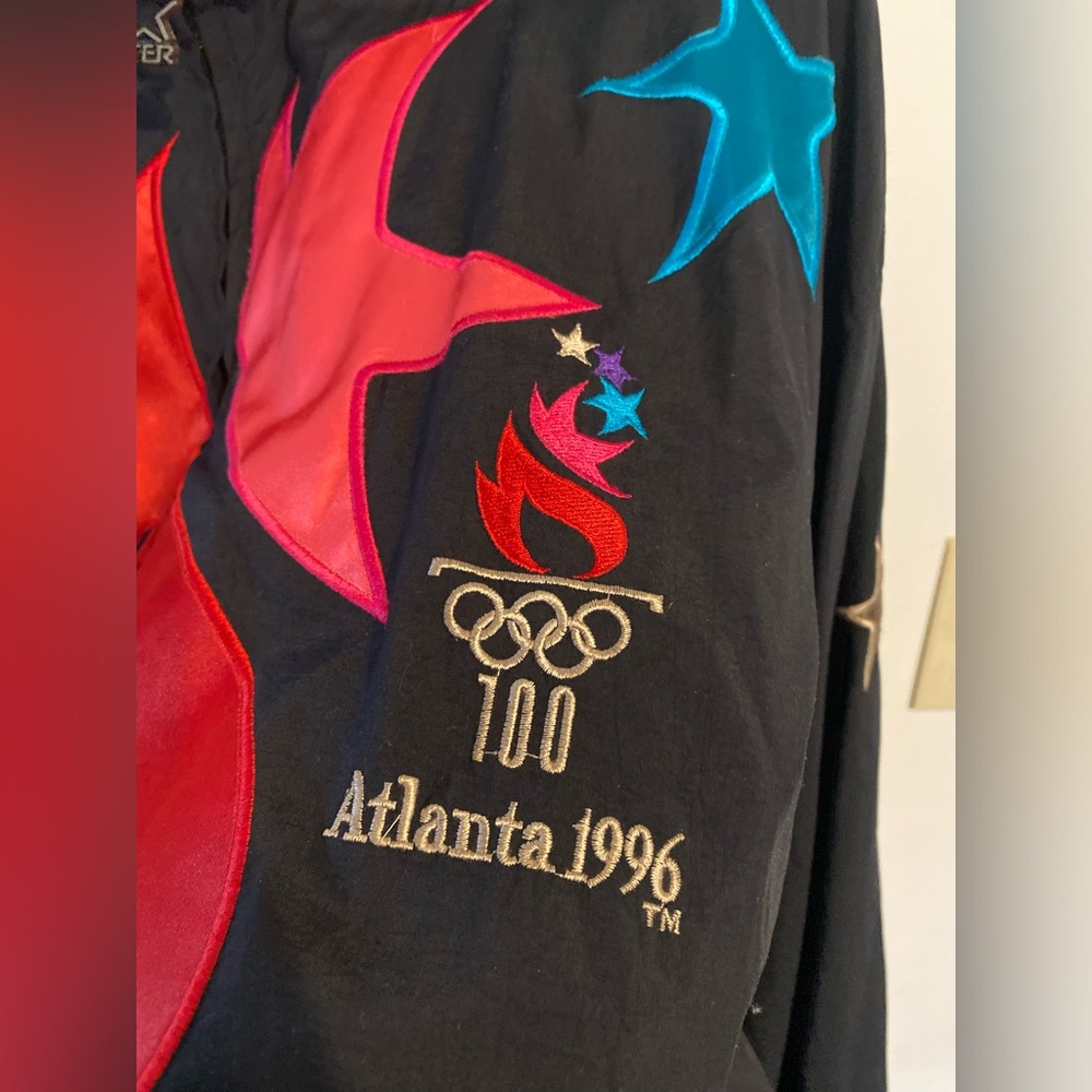 Vintage Atlanta 1996 Olympics Starter Jacket - Centennial Olympic Summer Games - Picture 6 of 7